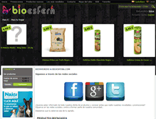 Tablet Screenshot of bioesfera.com